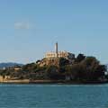 View of Alcatraz Island in San Francisco